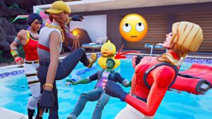 DIE NERVIGEN SCHWESTERN! 🙄 (BITTE HELFT MIR!!) es eskaliert.. (ein Fortnite Kurzfilm)