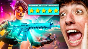 EL NUEVO FUSIL DE ASALTO de FORTNITE *esta muy roto*