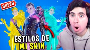 ESTOS SON los ESTILOS de MI SKIN en FORTNITE - JorgeIsaac115