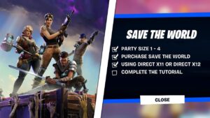 Epic Games is MOVING Save The World into the Discovery Tab.