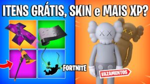 FORTNITE - ITENS GRÁTIS HALLOWEEN, VAZOU SKIN e MAIS XP LIBERADO?
