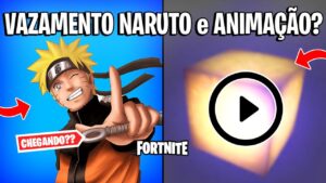 FORTNITE - NARUTO VAZAMENTO, ANIMAÇÃO CUBOS e ATUALIZAÇÃO EVENTO?