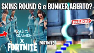 FORTNITE - SKINS ROUND 6, BUNKER ABRINDO e ATEMPORAL HALLOWEEN?