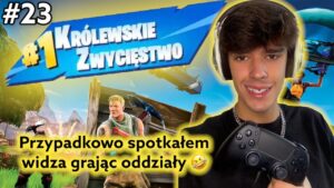 Fortnite #23 Zrobiłem Królewskie Zwycięstwo z widzem💪🏻🥇