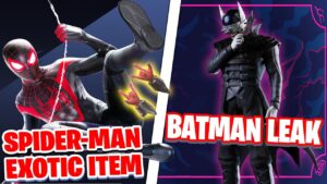 Fortnite FREE FNCS Rewards & Exclusive Wrap! Spider-Man LEAK, Batman Who Laughs Skin & MAP CHANGES!