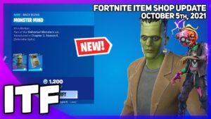 Fortnite Item Shop *NEW* FRANKENSTEIN + CURDLE SCREAM LEADER! [October 5th, 2021] (Fortnite BR)