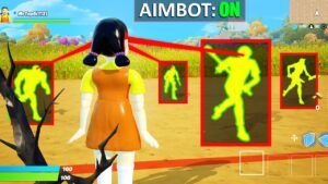 HACKING In Fortnite Squid Game.. (banned)