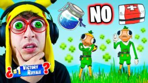 HERMANOS pez pero **NO HAY CURACIONES** en Fortnite Battle Royale! (Nuevo Modo de Juego Muy Difícil)