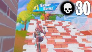 High Elimination Solo Squad Win Gameplay Full Game Season 8 (Fortnite PC PS4 Controller)