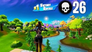 High Elimination Solo vs Squads Win Gameplay Full Game Season 8 (Fortnite PC Controller)