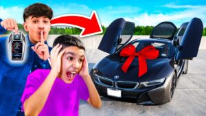 I Bought My Dream Car & Surprised My Brothers! (BMW I8)