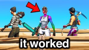 I Cheated With Unreleased Skins In Fortnite Fashion Shows...