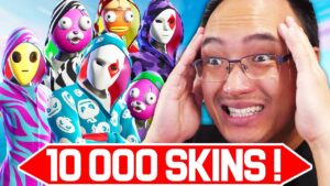 J'AI ACHETÉ 10 000 SKINS D'HALLOWEEN SUR FORTNITE !