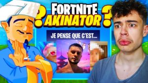 J'ai CHERCHÉ des Youtubeurs Fortnite sur AKINATOR ! (le désastre)