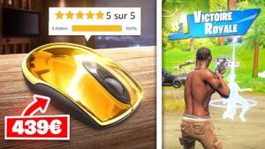 J'ai testé la MEILLEURE SOURIS du MONDE sur Fortnite... (et j'ai été choqué par le résultat)