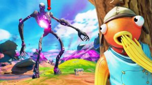 J'espionne le BOSS GÉANT pendant 24H ! Il est TROP DANGEREUX ! Fortnite Saison 8