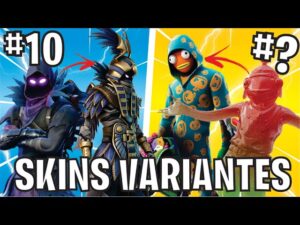 LAS SKINS CON MAS VARIANTES/REDISEÑOS DE TODO FORTNITE || SKINS CON MAS ESTILOS || TOP RANKING