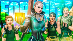 ME CONVIERTO EN LA NUEVA ARIANA GRANDE EN FORTNITE | Blend Freshon