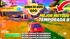 *MEJOR METODO* ✔️ SUBE 60 NIVELES EN UN DÍA - COMO SUBIR RAPIDO  de NIVEL en FORTNITE TEMPORADA 8 😱🔥