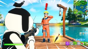 NARUTO BOSS Location and Mythic in Fortnite!