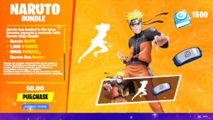 NARUTO ENFIN DISPONIBLE SUR FORTNITE !