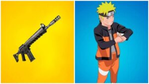 *NARUTO NPC* Nuevo FUSIL DE ASALTO DE COMBATE y EVENTO CUBOS en FORTNITE Temporada 8! -RoEssYT