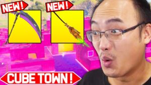 *NEW* CUBE TOWN, FAUX DES DÉTOURS ET BALAI DE SORCIÈRE SUR FORTNITE (mise à jour énorme) !