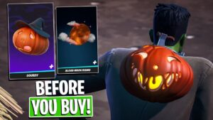 *NEW* GOURDY + BLOOD MOON RISING Back Blings Gameplay + Combos! Before You Buy (Fortnite)