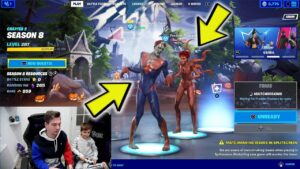 NEW Zombie SPIDERMAN And MRS CARNAGE Fortnite Skins! TRUMAnn And His 8 Year Old Kid Make FAKE Skins