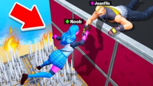 Ne LACHE pas le NOOB sinon il MEURT sur FORTNITE