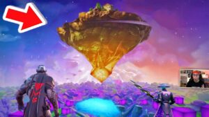 Nova Ilha do Cubo Dourado CHEGOU Pro Evento Ao Vivo do Cubo Gigante.. (Fortnite Halloween)