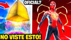 *OFICIAL* SPIDERMAN LLEGA a FORTNITE? EVENTO del CUBO! 7 SECRETOS que *NO VISTE* del PARCHE 18.20