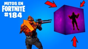 ¿PUEDE EL CAÑÓN DE RIEL ATRAVESAR UN CUBO? - Mitos Fortnite 184 #MitosFortnite