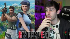 REACCIONANDO A RESIDENT EVIL X FORTNITE