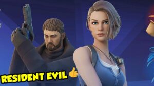 RESIDENT EVIL NO FORTNITE !!! 🤯🤯🤯