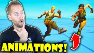 Reacting to Insane NPC Animations in Fortnite Creative!