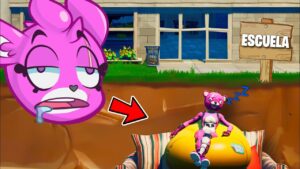¡SALA SECRETA EN LA ESCUELA! Aquí no hay quien viva Fortnite 518