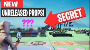 SECRET UNRELEASED PROPS In Fortnite Creative?!