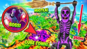 SKYBASE z MIOTŁĄ WIEDŹMY w Fortnite! 🧹 (mega OP!)