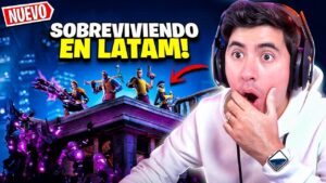 SOBREVIVIENDO en LATAM en FORTNITE / Modo Horda Zombie - JorgeIsaac115