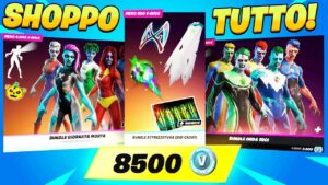 Shoppo TUTTI i NUOVI EROI ZOMBIE! *8.500 V-BUCKS* Fortnite ITA!