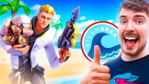 The MrBeast Fortnite Challenge! #TeamSeas