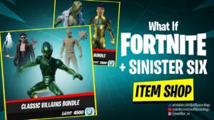 What If Fortnite + Sinister Six - ITEM SHOP