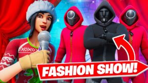 the *SQUID GAME* Fortnite Fashion Show...(9/10)