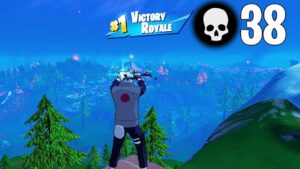 38 Elimination Solo vs Squads Win Gameplay Full Game Season 8 (Fortnite PC Controller)