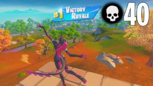40 Elimination Solo vs Squad Win Gameplay Full Game Season 8 (Fortnite PC Controller)