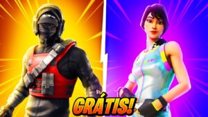 7 MELHORES SKINS GRÁTIS DO FORTNITE BATTLE ROYALE!