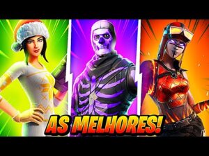 A MELHOR SKIN DE CADA RARIDADE DO FORTNITE!