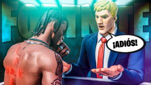ADIOS A LA SKIN DE TRAVIS SCOTT EN FORTNITE 😭 | Blend Freshon
