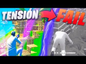 ASÍ PASÉ DE LA PARTIDA MÁS TENSA Y ÉPICA AL MAYOR FAIL EN FORTNITE!